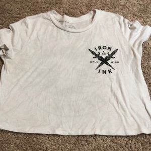 Iron and Ink cropped tee